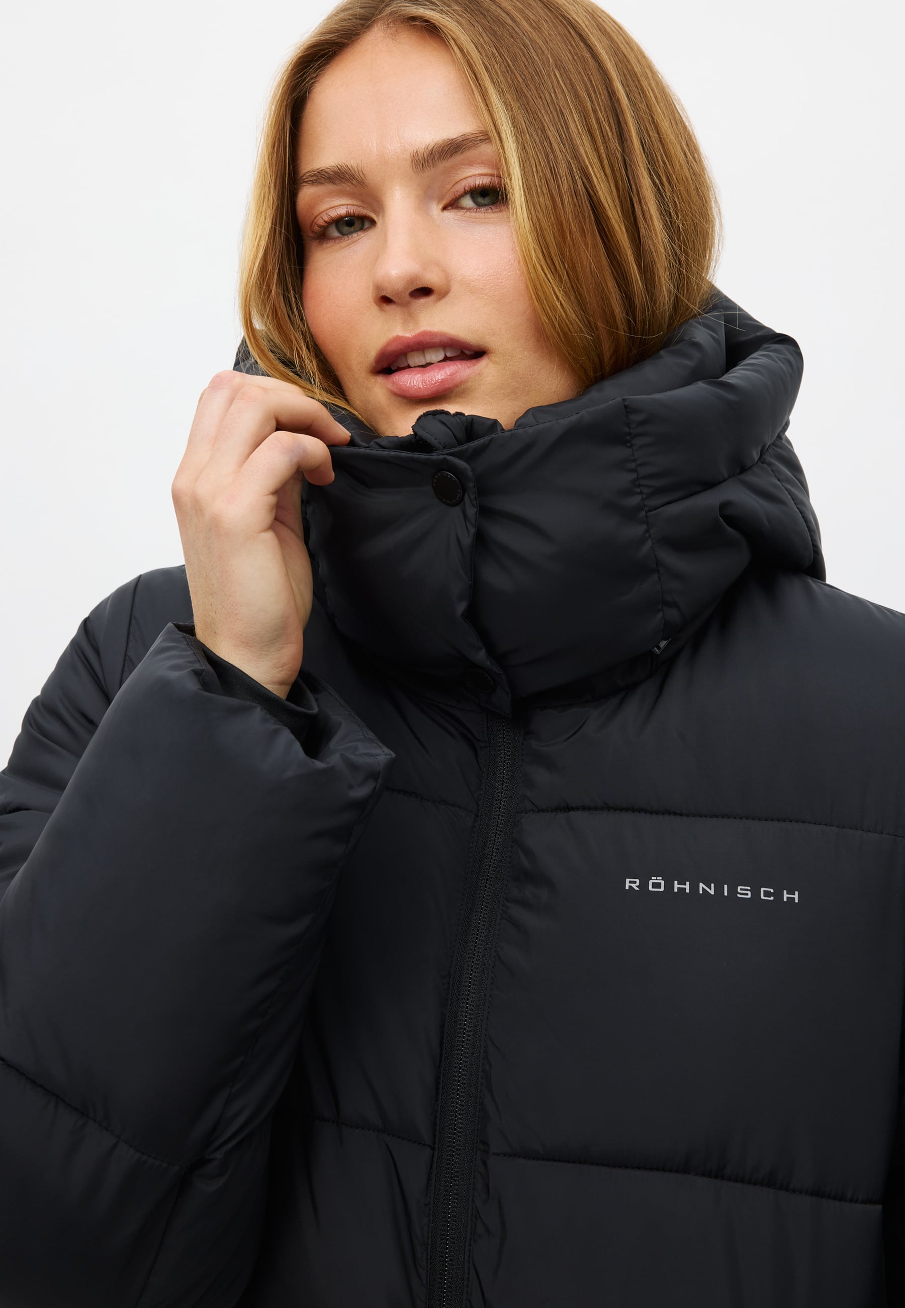 Pebble Hood Coat – Water-repellent winter jacket in recycled