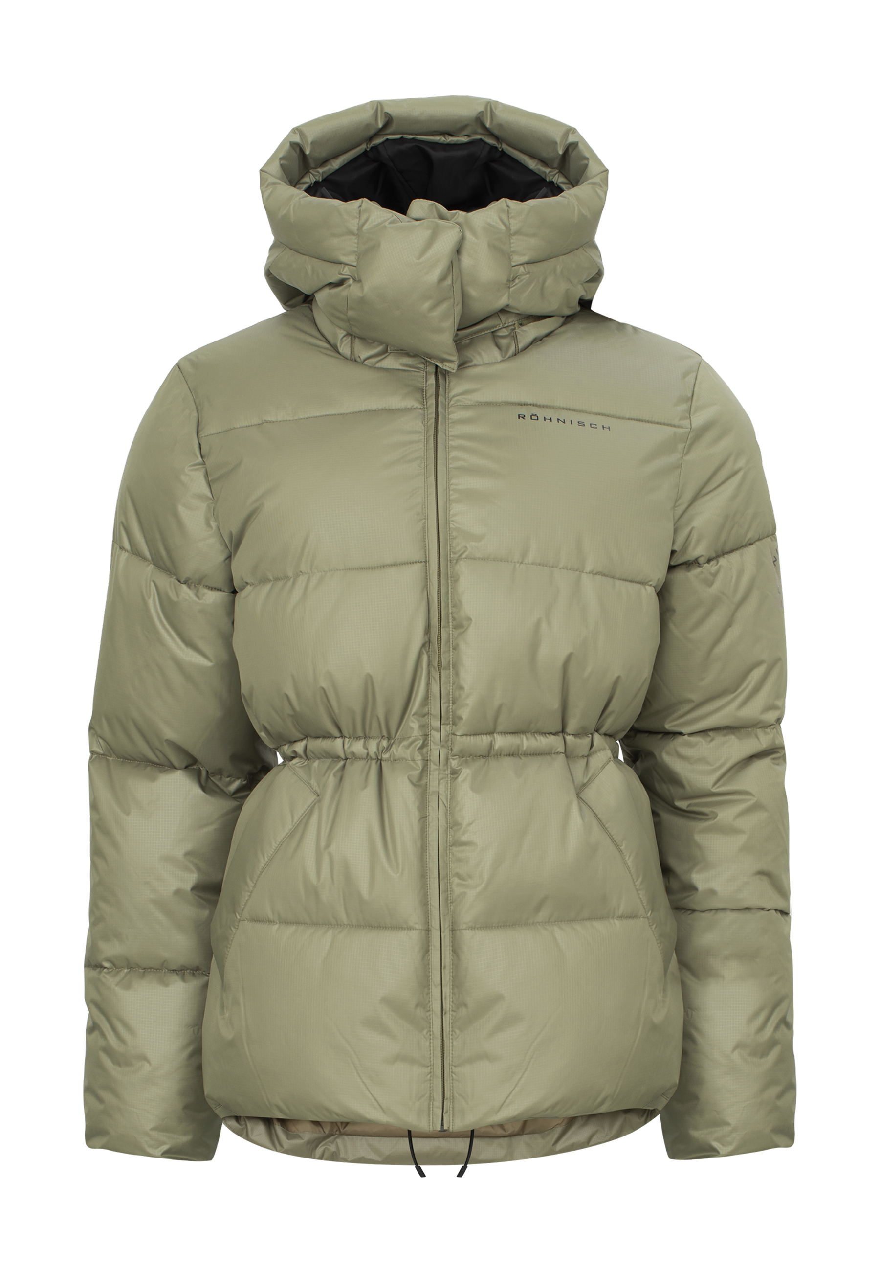 Fur Rodessa Puffer Army Saf Short Parka – Waterproof And Windproof