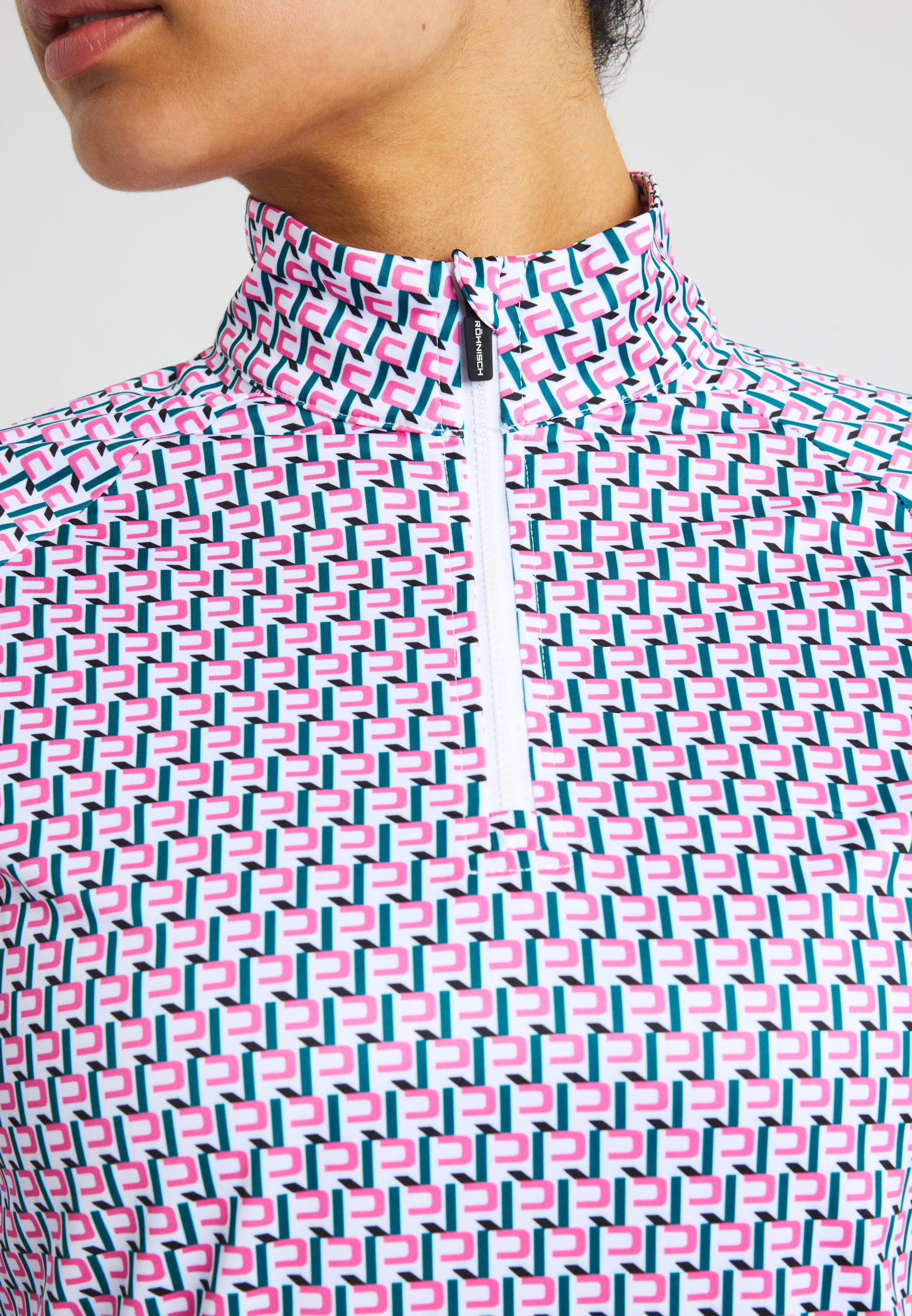 Addy Long Sleeve – Long-sleeved golf shirt in recycled