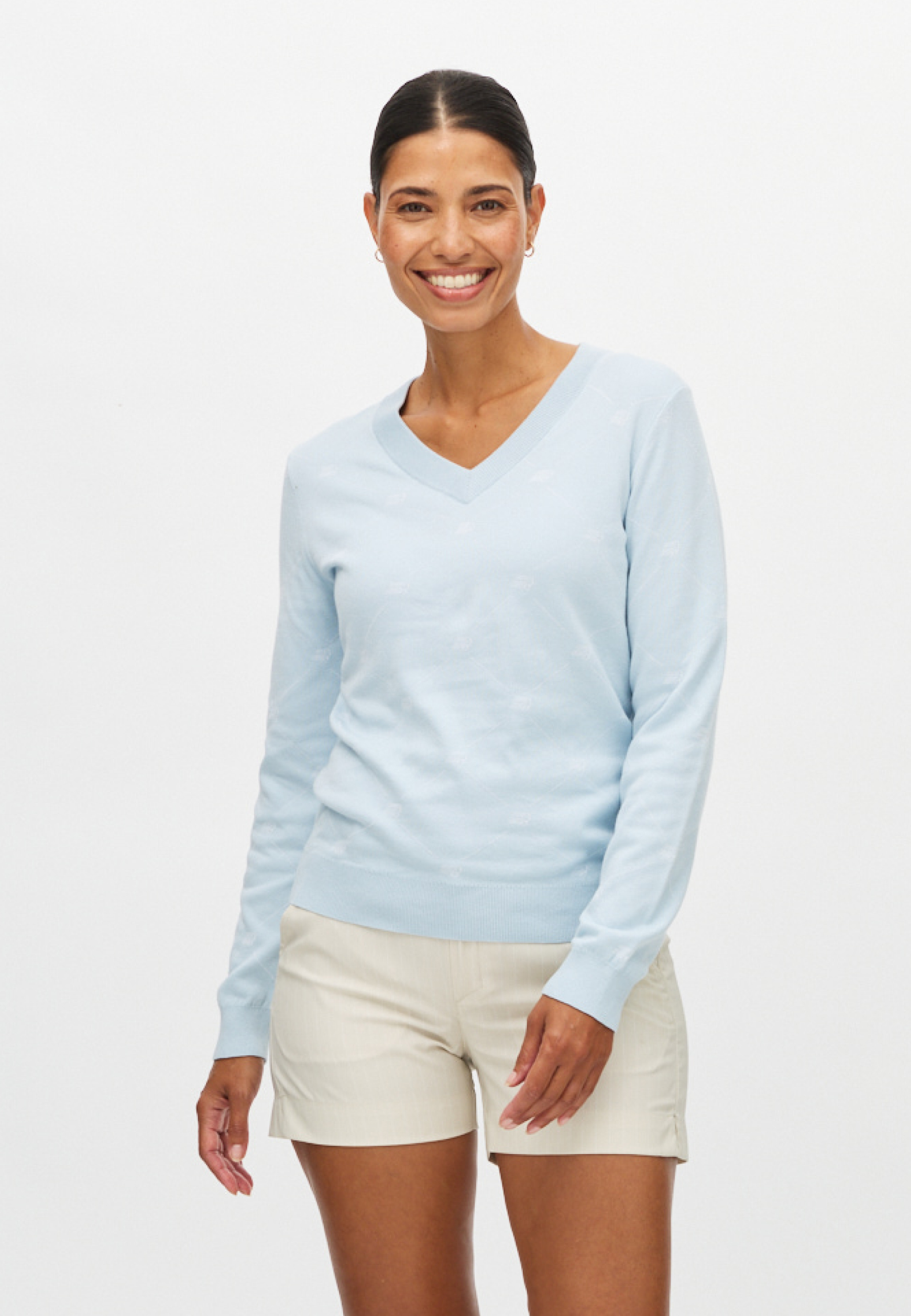 Adele Knitted Sweater – Golf sweater in organic cotton | Röhnisch