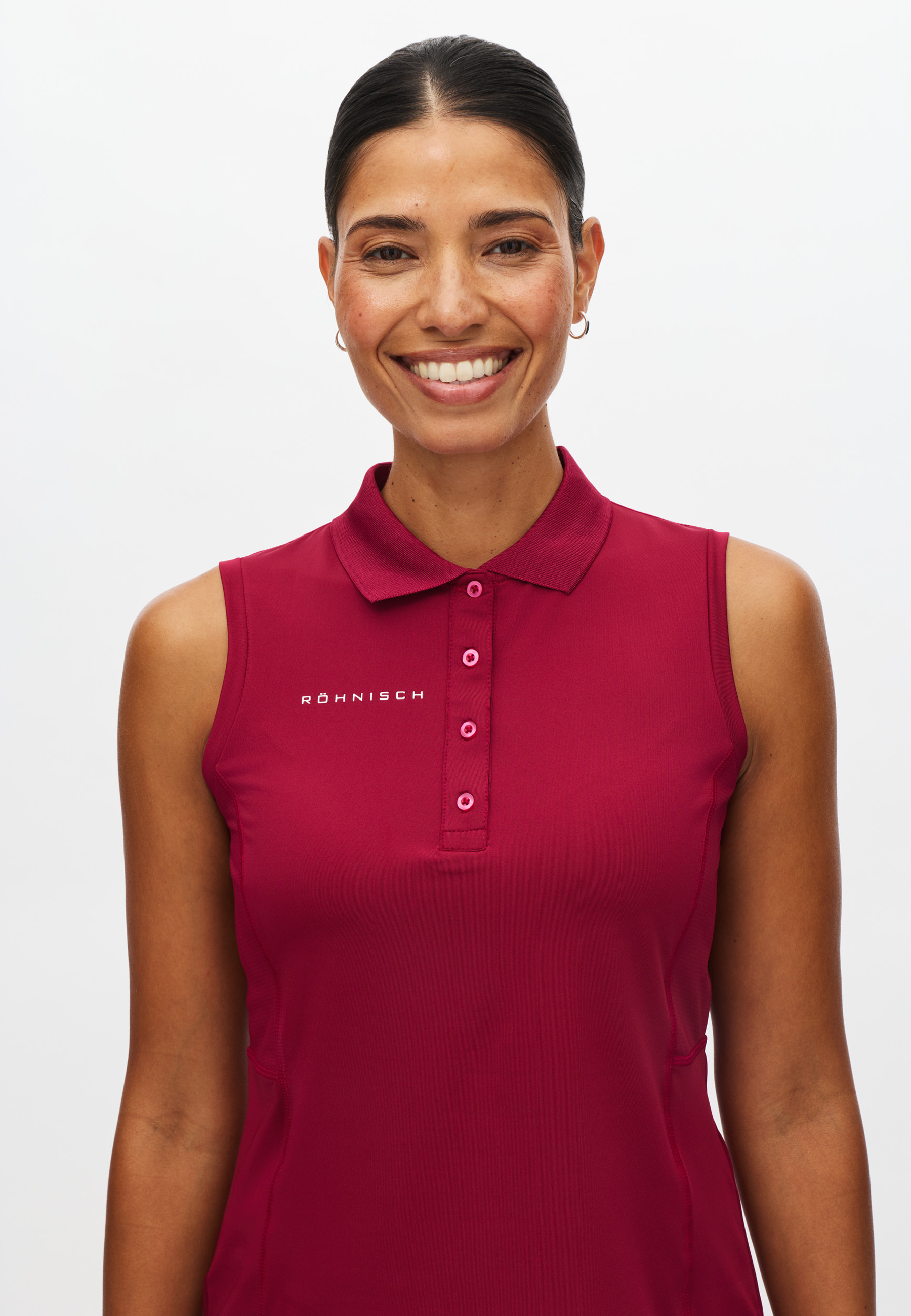 Nicky Sleeveless Polo Shirt - women's sleeveless golf polo shirt