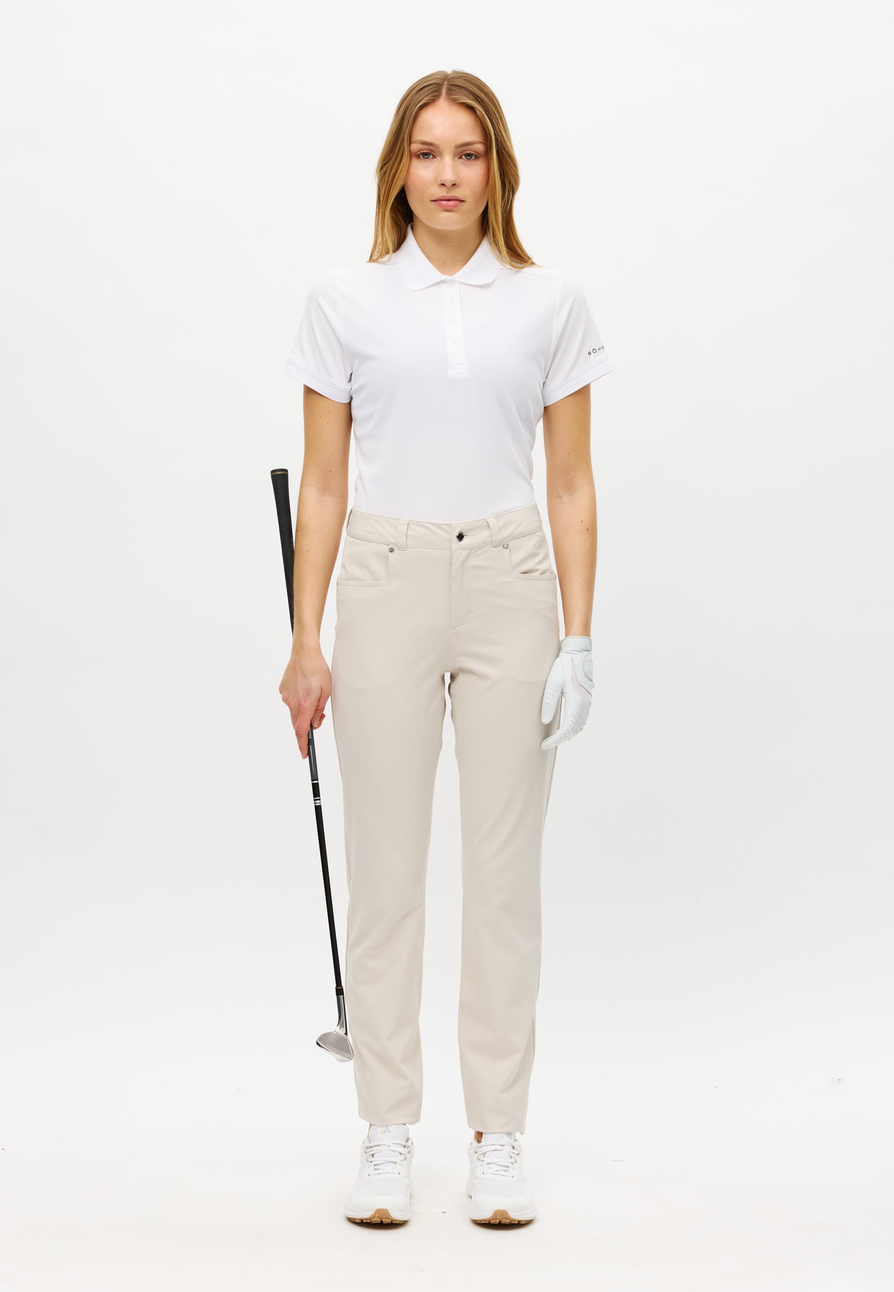 Chie Comfort Pants 32, Oatmeal