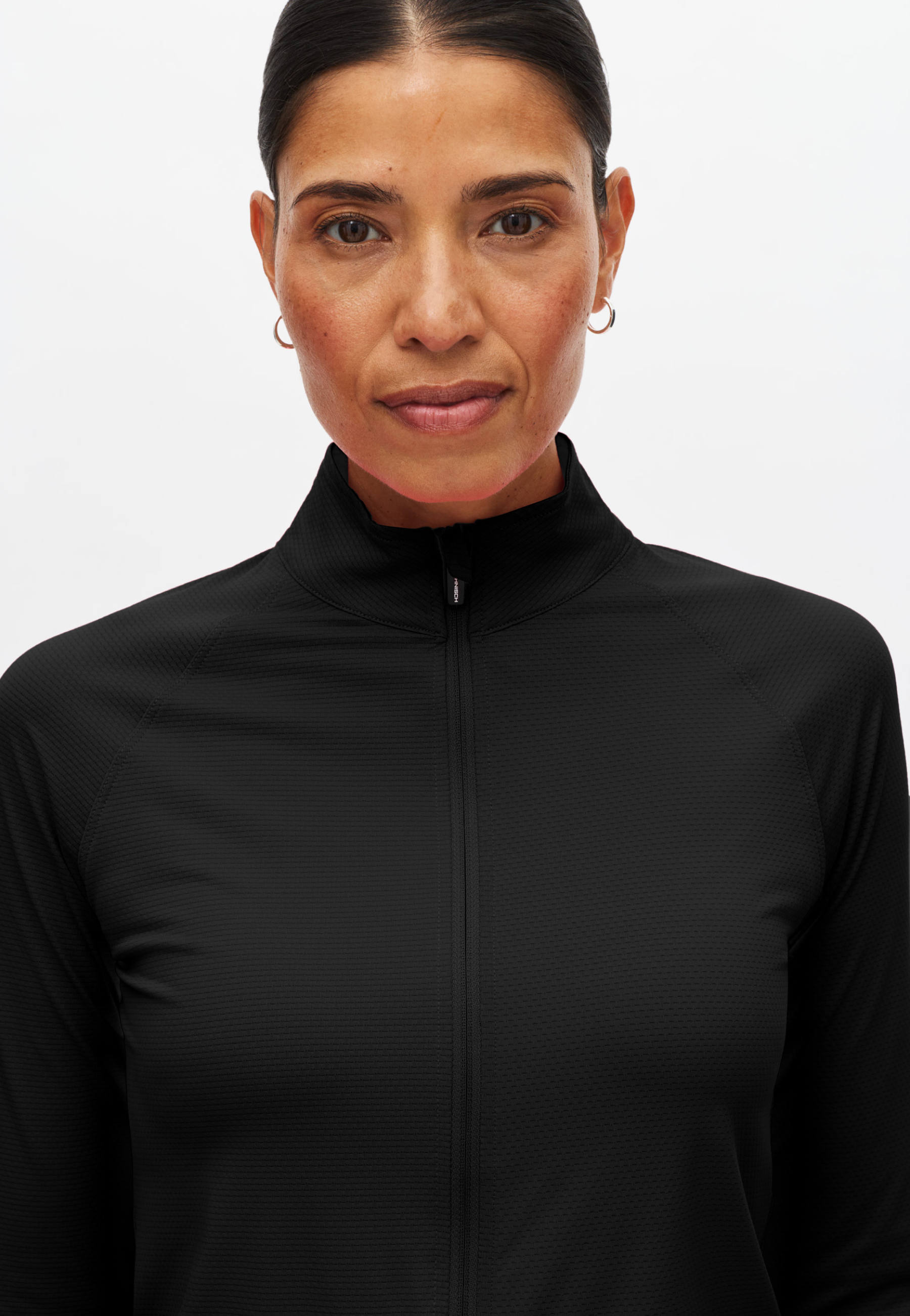  日本代表 ジャージ 黒　非売品　ハイネック Nicky Full Zip top - jacquard midlayer women - Röhnisch | Röhnisch