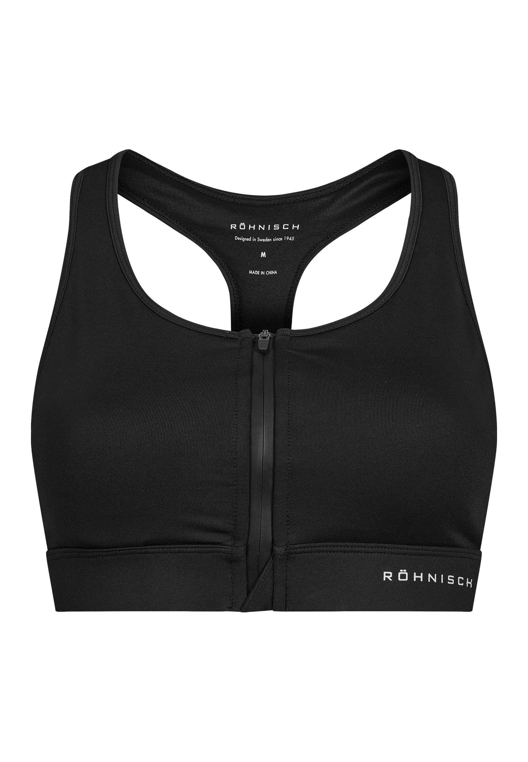 BREATH / ボトム/L/ポリエステル/BLK/BR25SS-P1003 Essential Zip Sports Bra – High-support sports bra for training