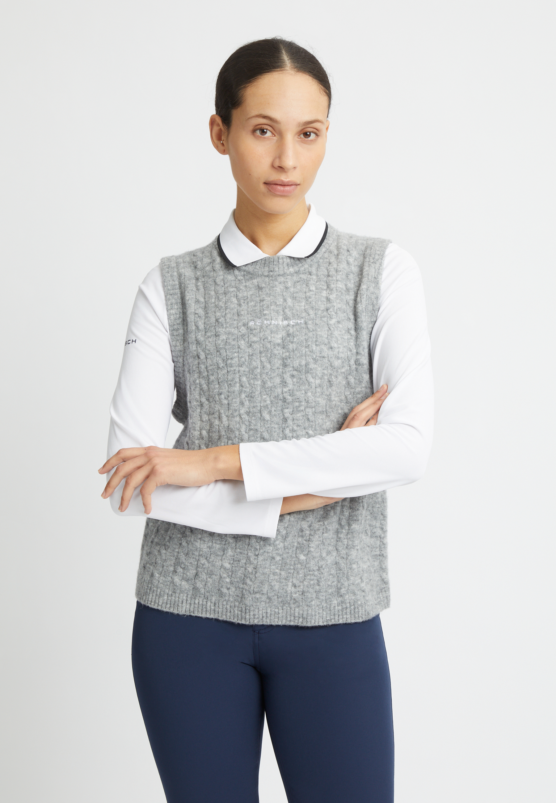 TODAYFUL Melange Knit Vest グレー TODAYFUL(トゥデイフル) Melange Knit Vest | サウスオレンジ