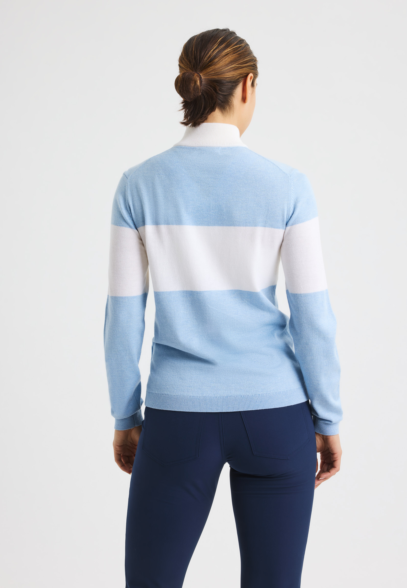 Kora Knitted Half Zip – Knitted golf sweater in merino wool | Röhnisch