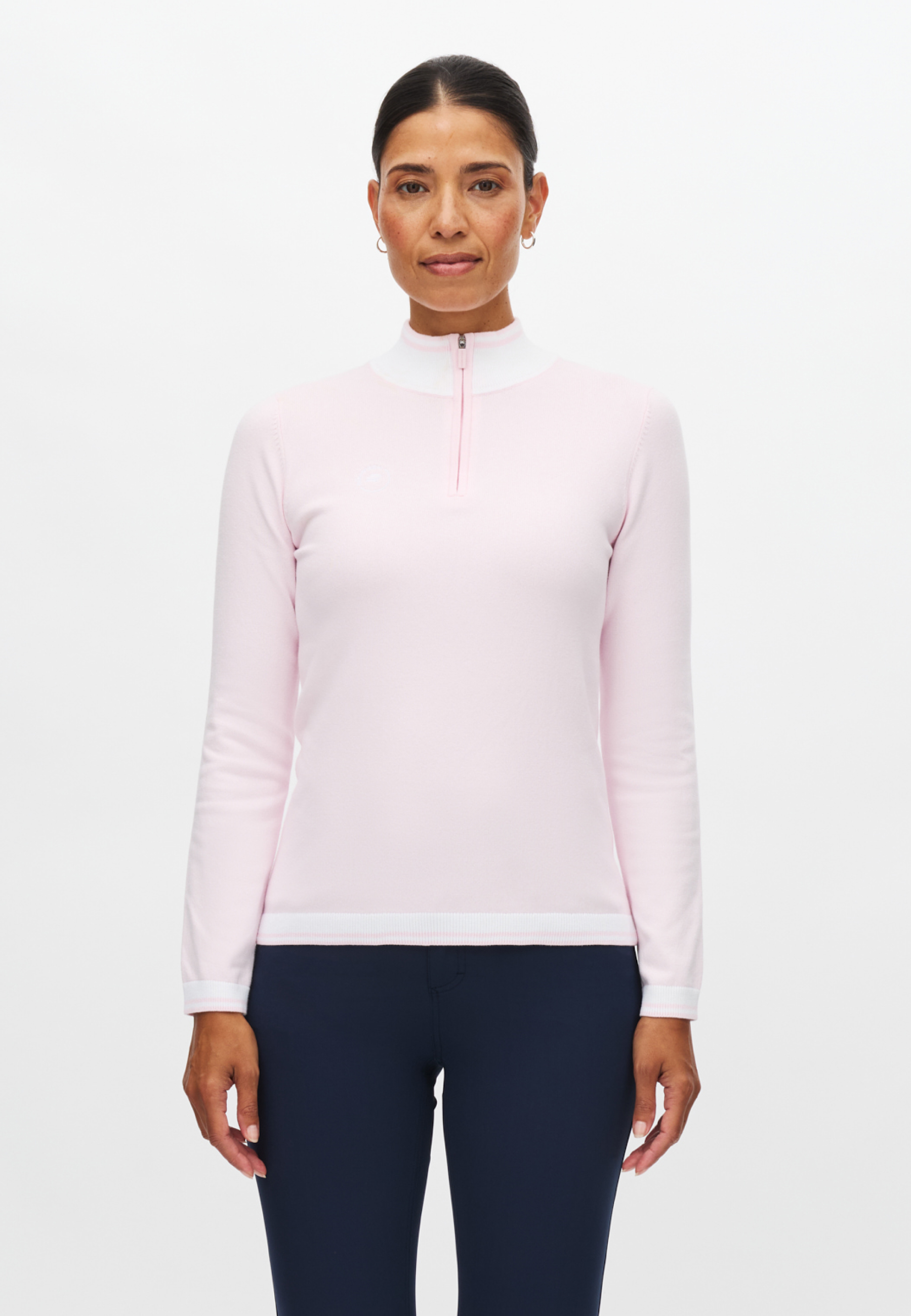 Kora Knitted Half Zip – Knitted golf sweater in merino wool | Röhnisch