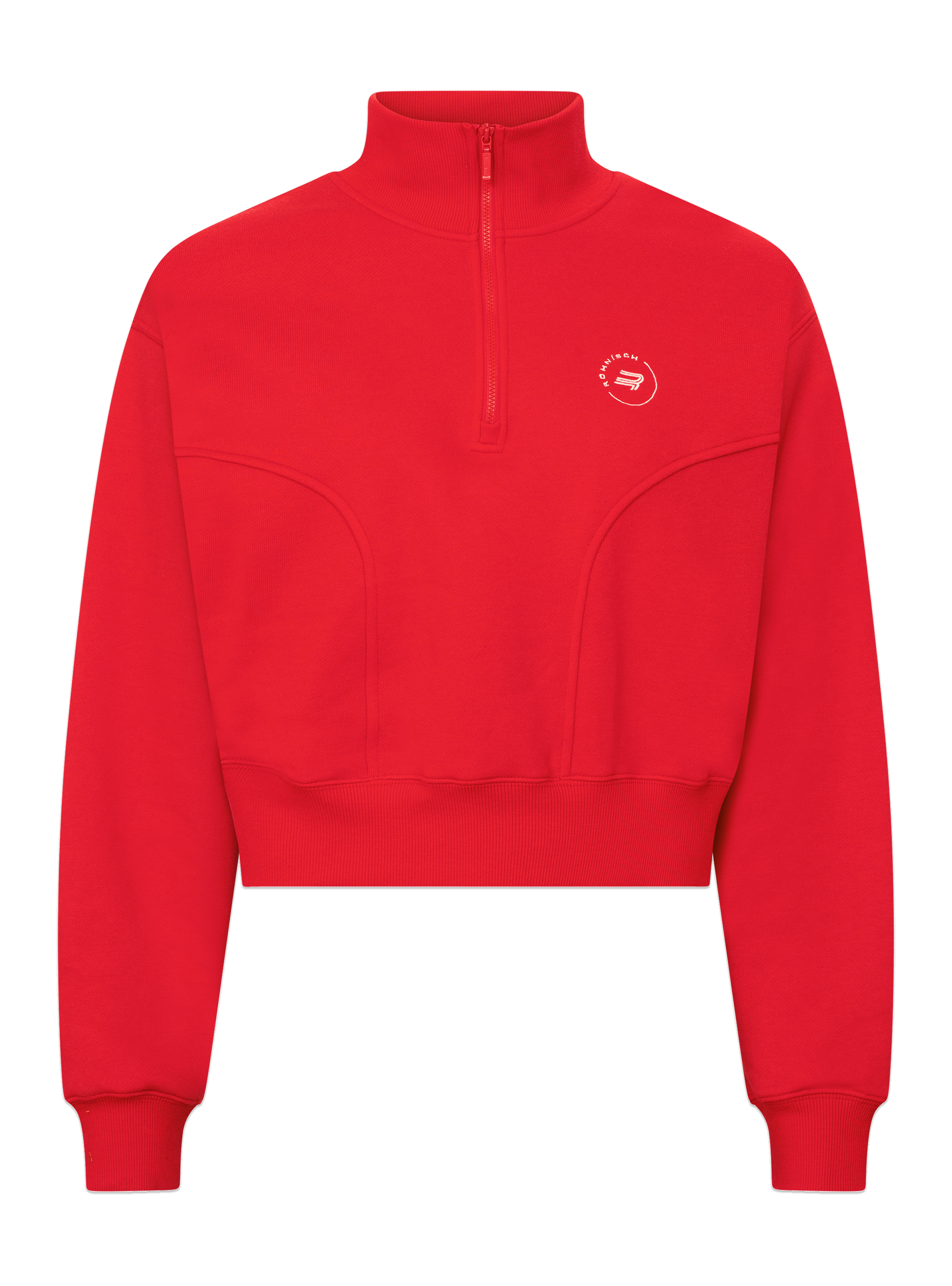 Soft Sweat Half Zip – Cropped sweatshirt with half zip | Röhnisch