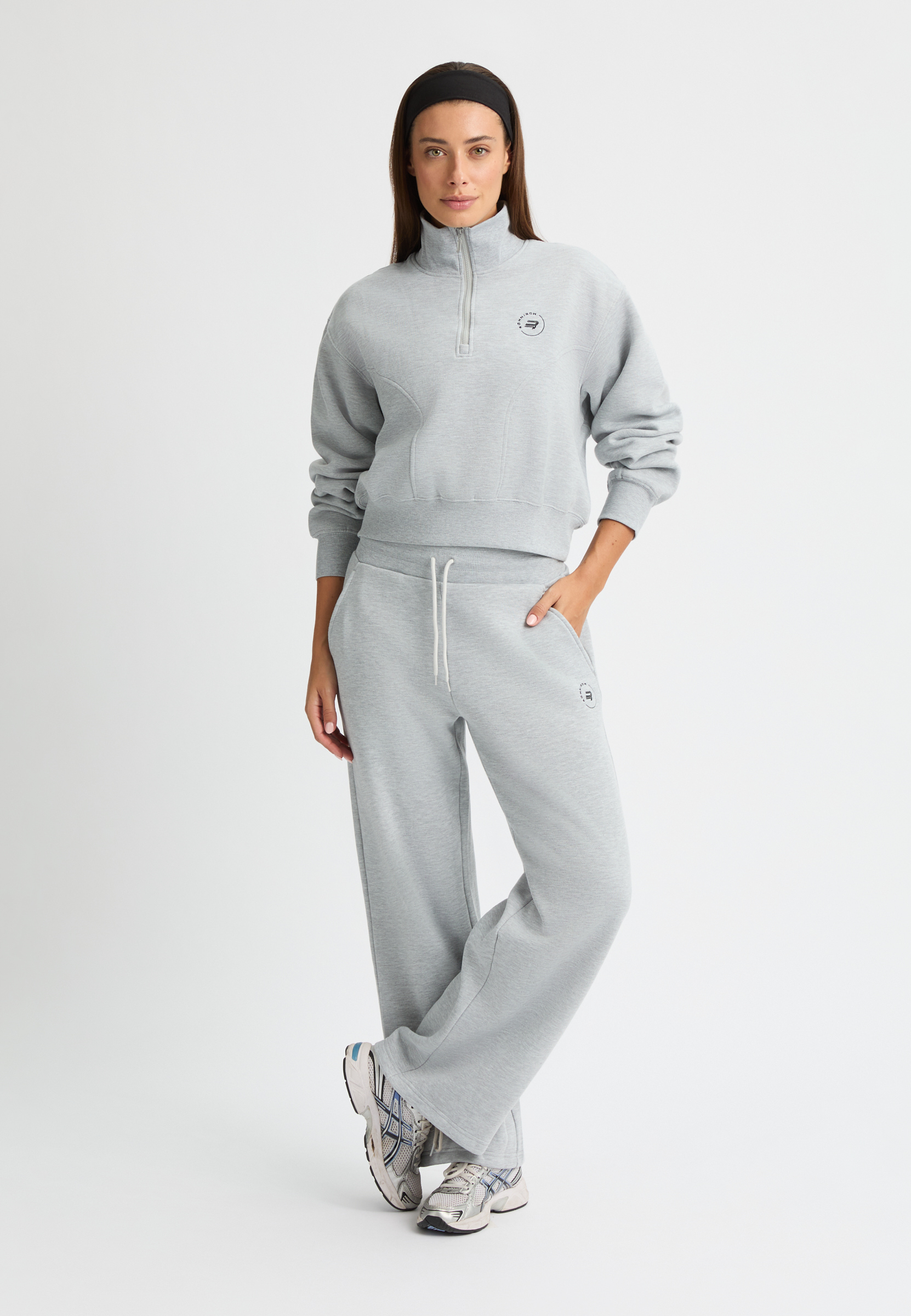 【Raucohouse】Hugo fleece wide banding pants Raucohouse