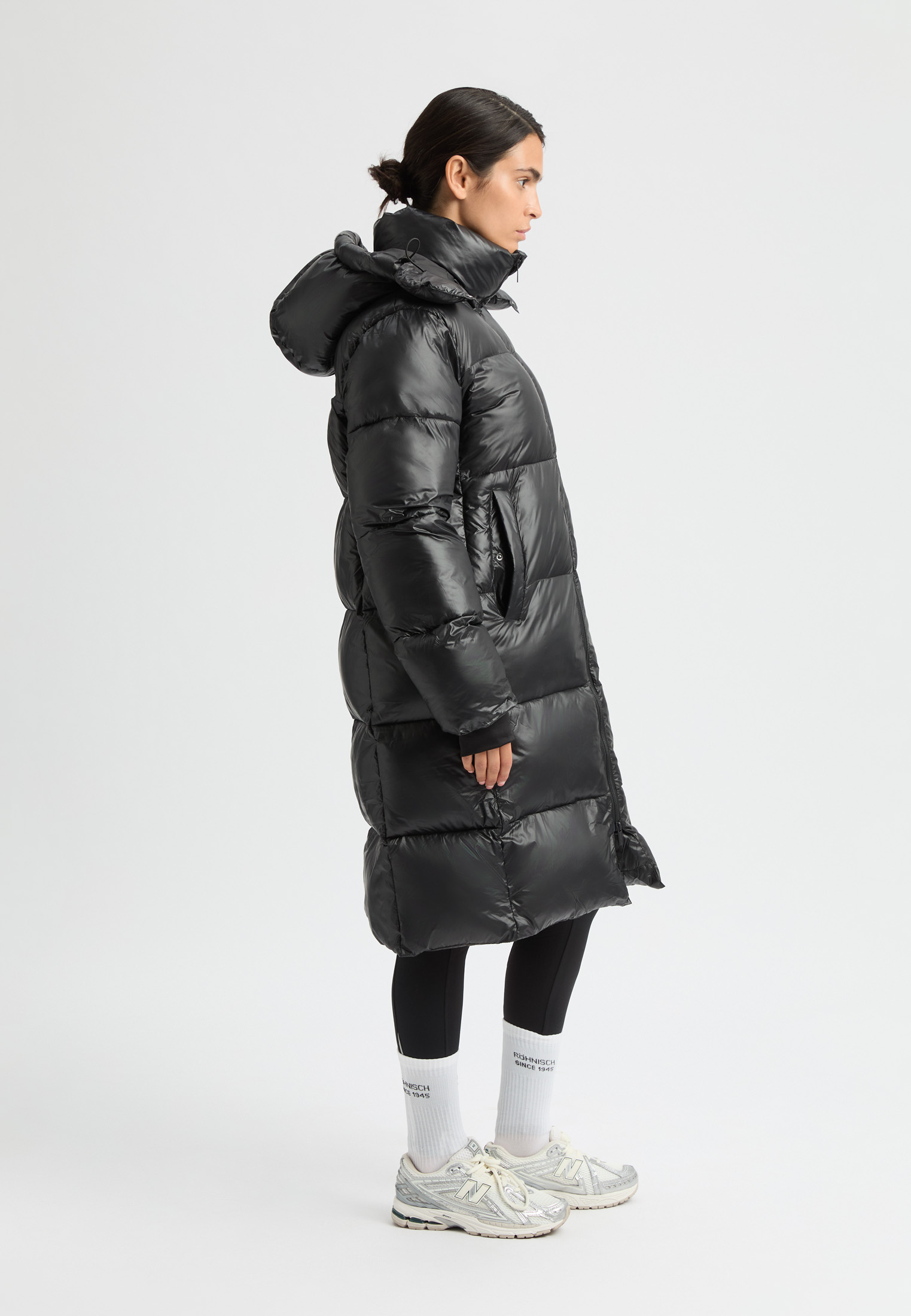 Ruby Coat, Black | Röhnisch